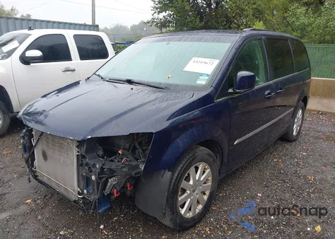 2016 Chrysler Town & Country Touring from USA, damaged, VIN 2C4RC1BG9GR245085